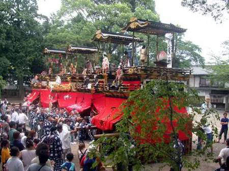 小牧神明社「秋葉祭車」
