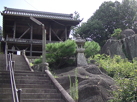 西町の稲荷堂